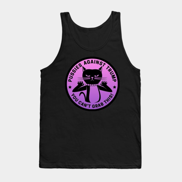 Pussies Against Trump - Purple Pink Tank Top by Tainted